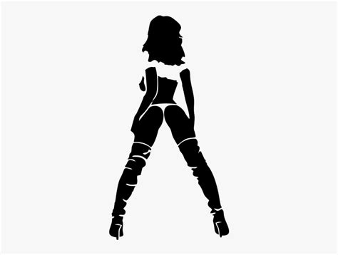 Sexy Girl Silhouette Png Free Transparent Clipart Clipartkey