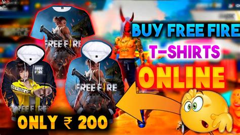 Eventually, players are forced into a shrinking play zone to engage each other in a tactical and diverse. Buy Free Fire T-Shirts Online || Free Fire की T-Shirts At ...
