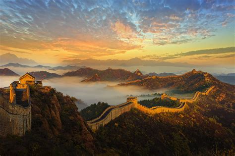 Landscape Great Wall Of China Wallpapers Hd Desktop And Mobile Backgrounds