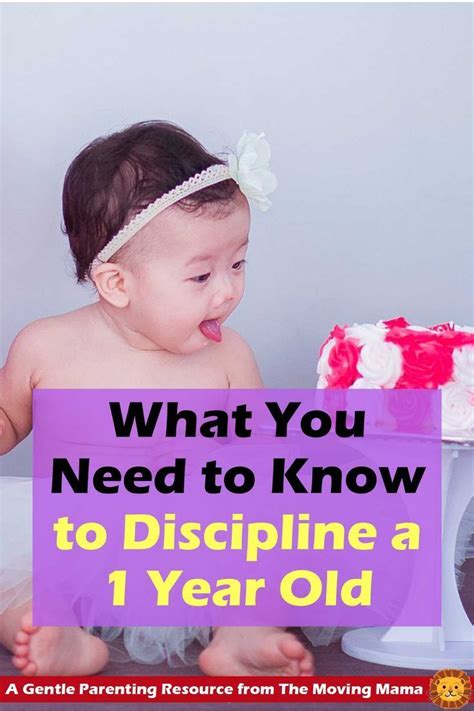 How To Discipline A 1 Year Old The Moving Mama Gentle Parenting