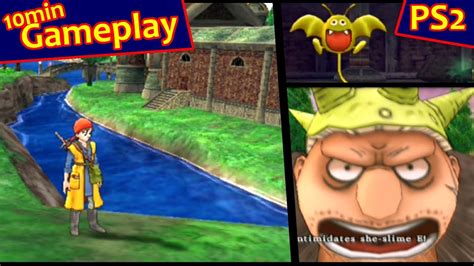 Dragon Quest Viii Journey Of The Cursed King Ps2 Gameplay Youtube