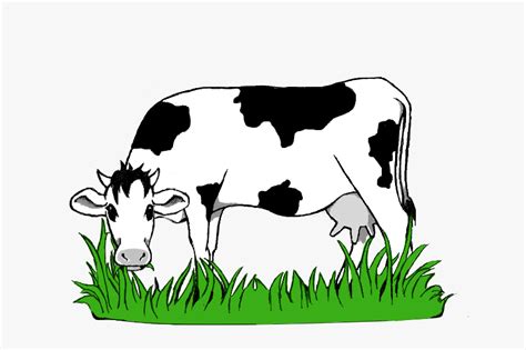 42 Best Ideas For Coloring Cartoon Cow Eating Grass