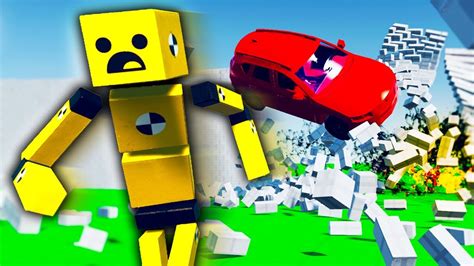 Epic Car Stunts In The New Update Fun With Ragdolls Gameplay Funny
