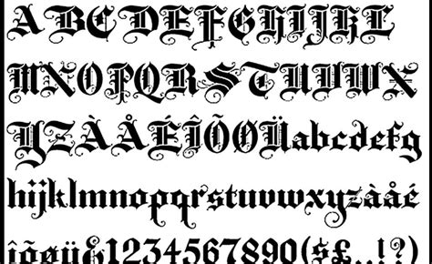 Alphabet Font Calligraphy Oppidan Library
