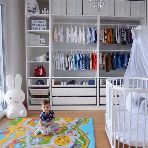 Beim ausmessen des kinderzimmers auch die deckenhöhe beachten. Levent's Room Ikea Pax Nursery Child Room in 2019 | Ikea ...