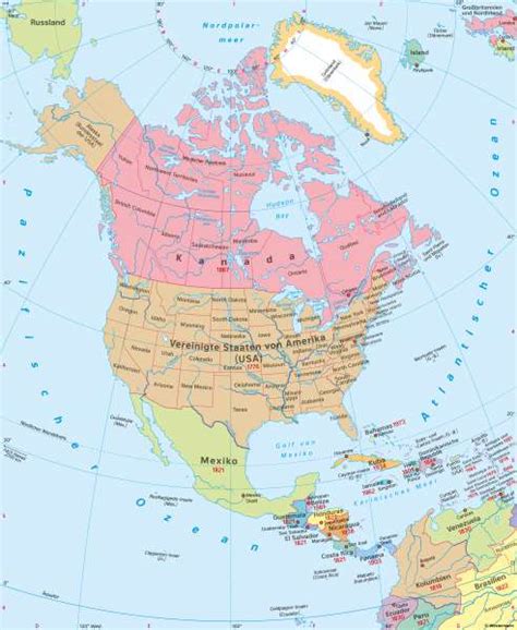 Diercke Weltatlas Kartenansicht Nord Und Mittelamerika