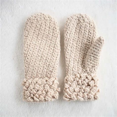 Simple And Easy Crochet Mittens For Adults Or Teens Crochet Life