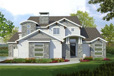 Exclusive New American House Plan With Two Story Great Room 910003whd