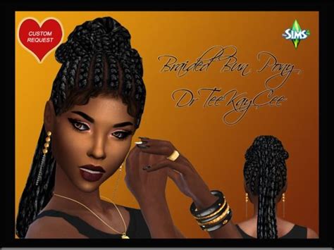 Sims 4 Cc Custom Content Hairstyle Black Simmer African American Vrogue