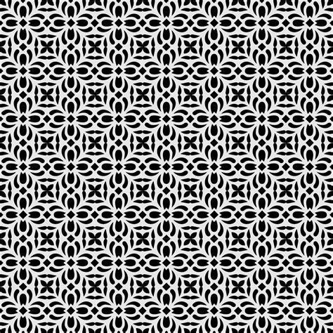 Cool Swatch Abstract Pattern Seamless Black And White Background