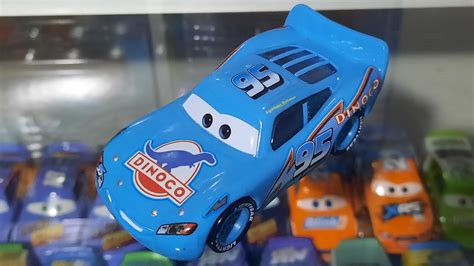 Mattel Disneypixar Cars Dinoco Lightning Mcqueen Piston Cup Racer