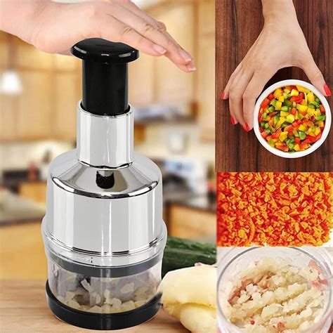 Multifunctional Onion Chopper Hand Pressed Stainless Steel Potato