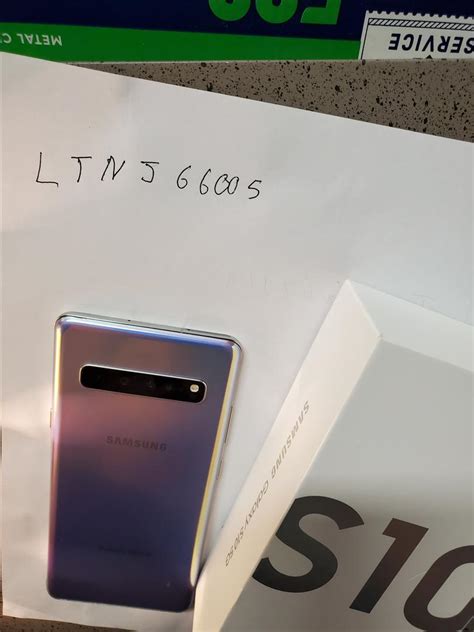 Samsung Galaxy S10 5g Unlocked Non Us Black 256gb 8gb Sm G977n In