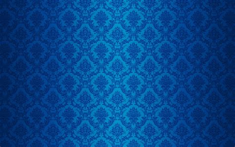 44 Royal Blue Damask Wallpaper On Wallpapersafari