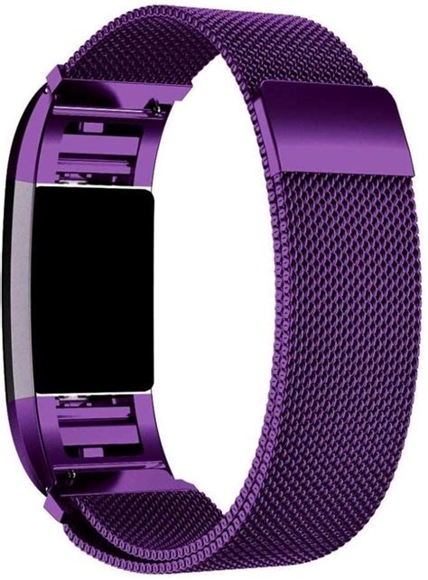 Fitbit Charge 2 Milanees Armband Purple