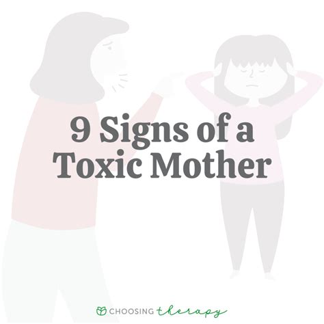 9 signs of a toxic mother and the effects of being raised by one