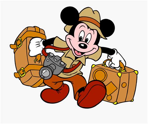 Mickey Clipart Travel Mickey Travel Transparent Free For Download On