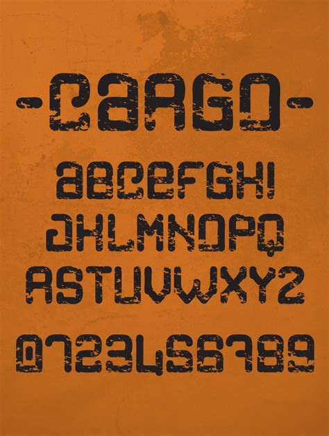 Cargo Font