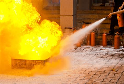 It's also common for colored trim on clothing to bleed onto the other sections of the garment. How Does a Fire Extinguisher Work? | Wonderopolis