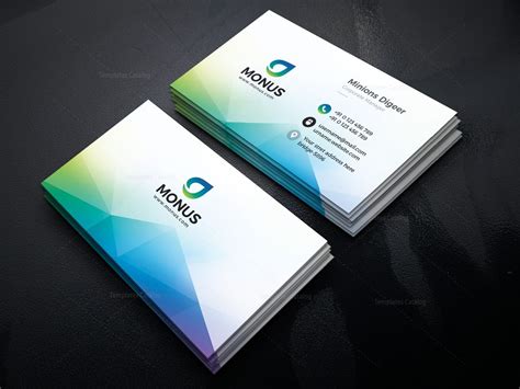Add your logo, contact info, images and even photos. Aurora Modern Business Card Design Template 001593 ...