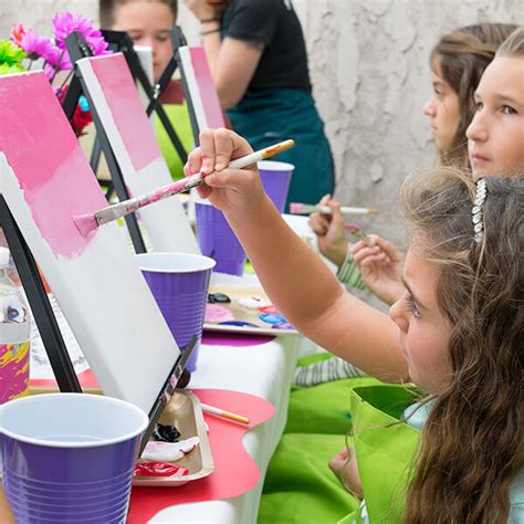 Kids Painting Parties Make This One A Party To Remember The Paint Sesh