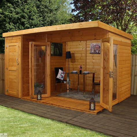 Contemporary Garden Room Side Shed The Home Furniture Store
