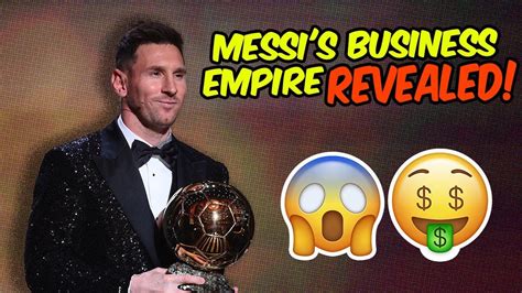 the mind blowing fortune behind messi youtube