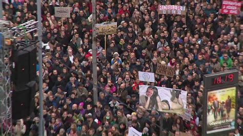 Slovakia Protests Join Bratislava Anti Government Protests