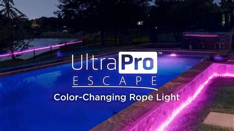 63243 63244 69922 Ultrapro Escape Color Changing Rope Light