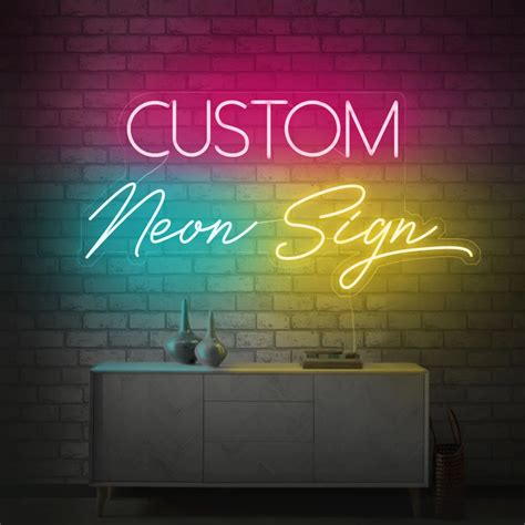 Custom Create Your Led Neon Sign Makeneonsign Custom Neon Signs