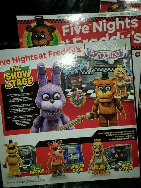 New Mcfarlane Five Nights At Freddys Fnaf The Show Stage Construction