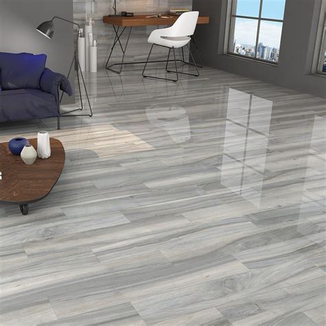 Gray Floor Tiles Living Room Design Tips