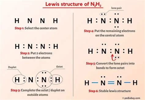N2H2 Lewis Structure In 6 Steps With Images