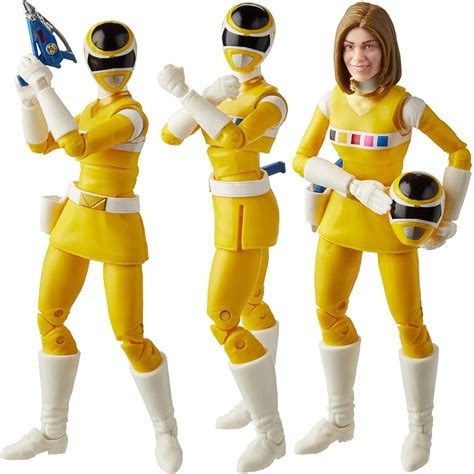Power Rangers Lightning Collection In Space Yellow Ranger Rio X Teir