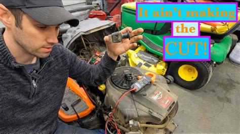 How To Fix A Riding Mower Whose Blades Wont Turn On Electric Pto