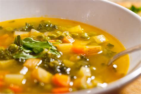 Winter Root Vegetable Soup Food Practice