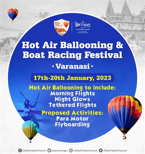 Varanasi hot air Balloon and Boat Festival 2023 | KahaJaun