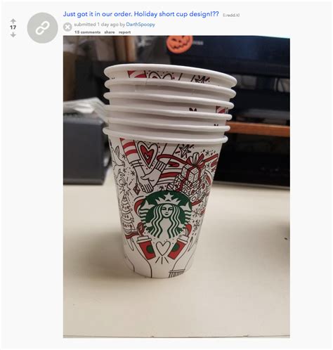Please sit back, get yourself a beverage, and enjoy your stay. Reddit user reveals what the 2017 Starbucks holiday cups ...