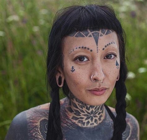 Pin By Ash Walter On Tattooed Face Face Tattoos Woman Face Face