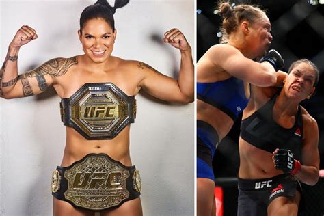 Ufc World Champion Amanda Nunes Wows Fans By Posing Naked With Only Her Belts The Us Sun