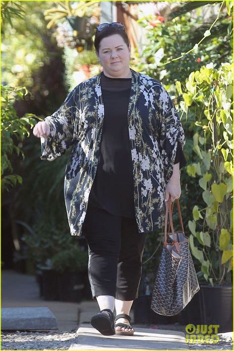Melissa Mccarthy Gets In Touch With Nature While Plant Shopping Photo