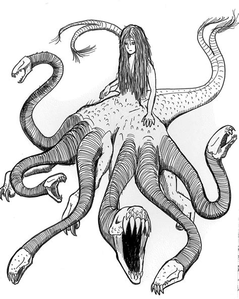 Scylla Mythological Creatures Fantasy Creatures Mythical Creatures