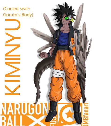 Goruto Goku And Naruto Fusion By Jmbfanart On Deviantart