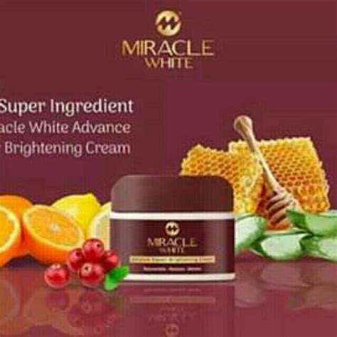 Miracle Whitening Cream Lazada