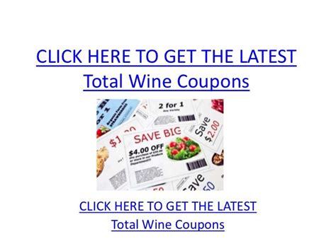 Total Wine Coupons Printable Total Wine Coupons