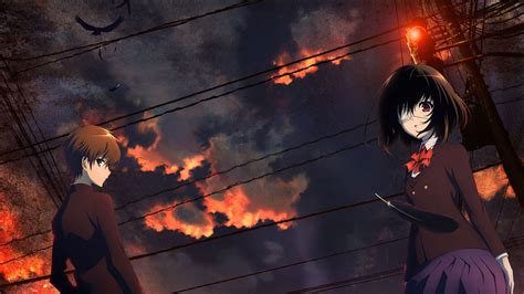 Fondos De Pantalla Anime Chicas Anime Fuego Otro Misaki Mei