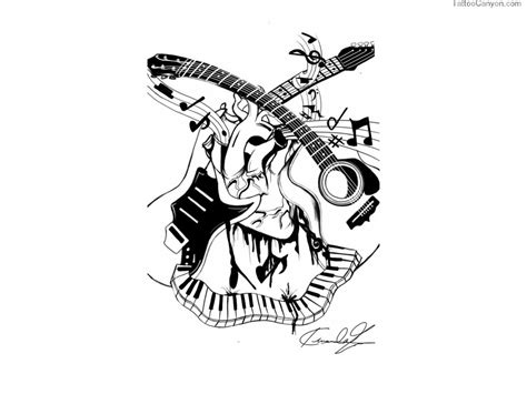 Music Tattoo Images And Designs