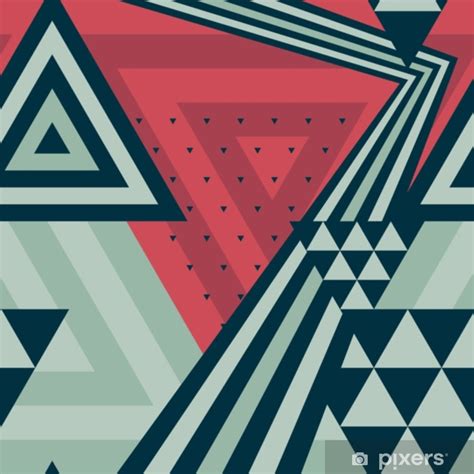 Abstract Geometric Pattern Seamless Pattern Abstract Triangles