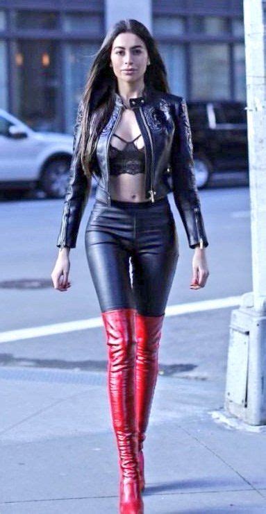 Pin On Sexy Leather Outfits