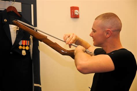 Drill Team Honors POW Wows Cadets Air Force Honor Guard Article Display